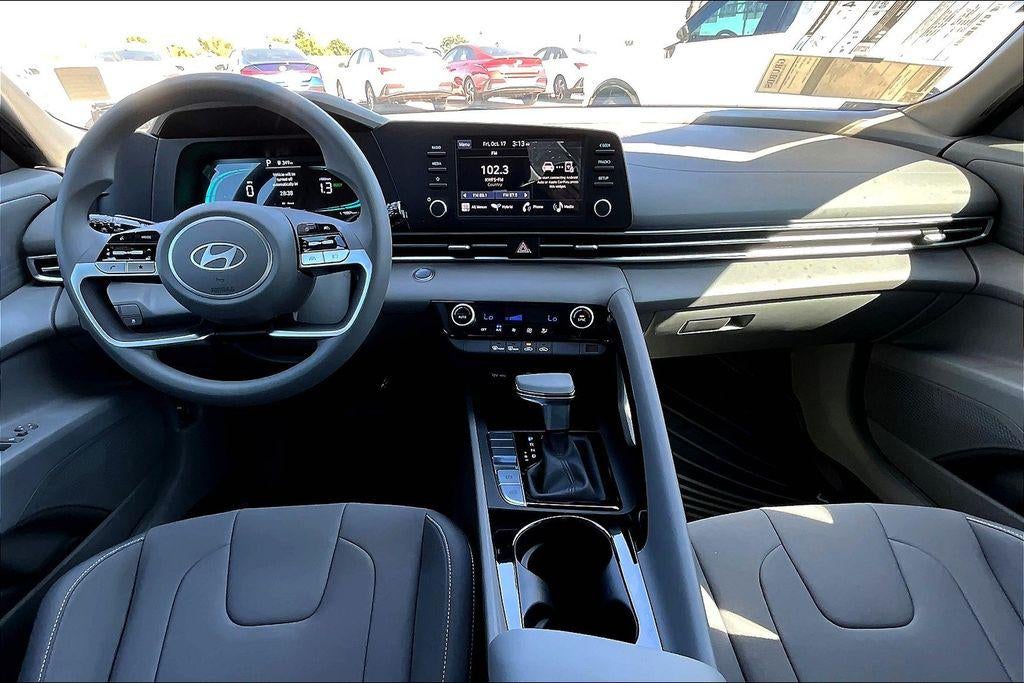 2025 Hyundai Elantra Hybrid Blue