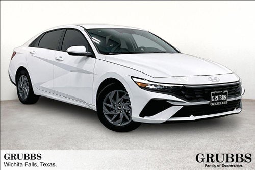 2026 Hyundai Elantra Hybrid Blue