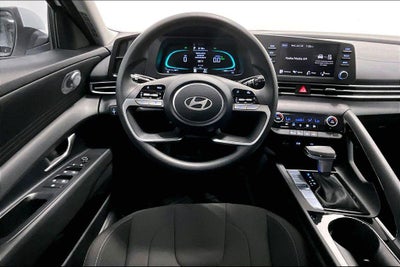 2026 Hyundai Elantra Hybrid Blue