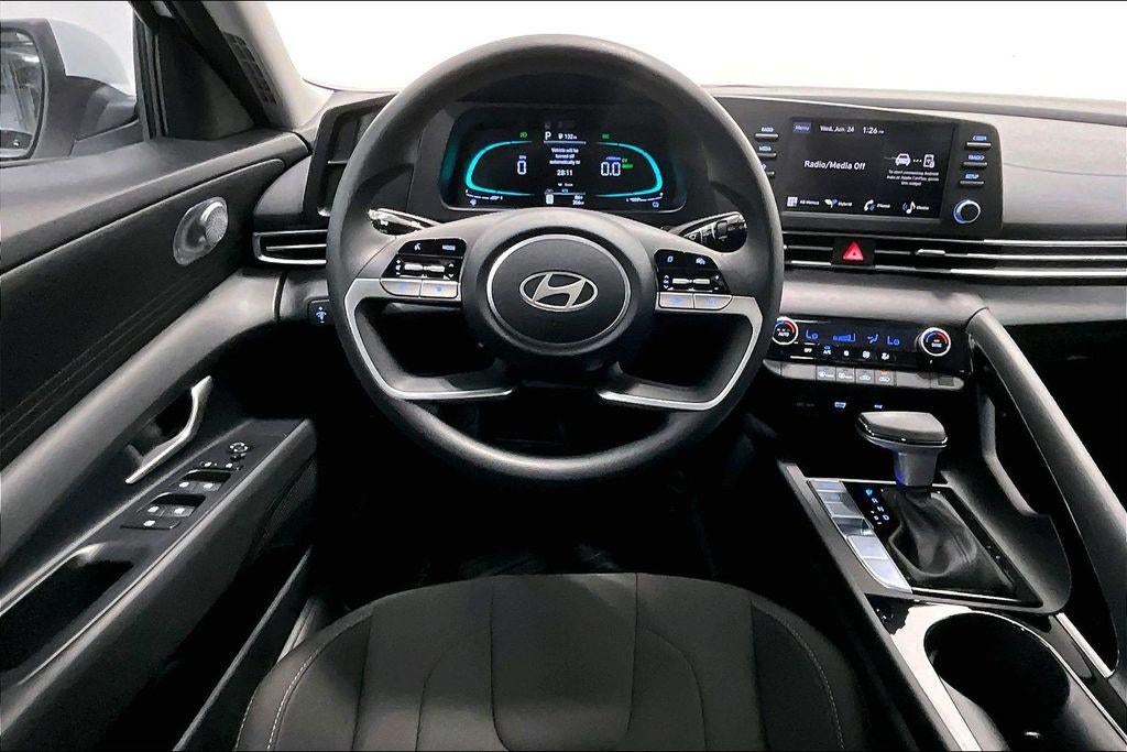 2026 Hyundai Elantra Hybrid Blue