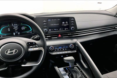 2026 Hyundai Elantra Hybrid Blue