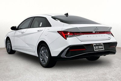 2026 Hyundai Elantra Hybrid Blue