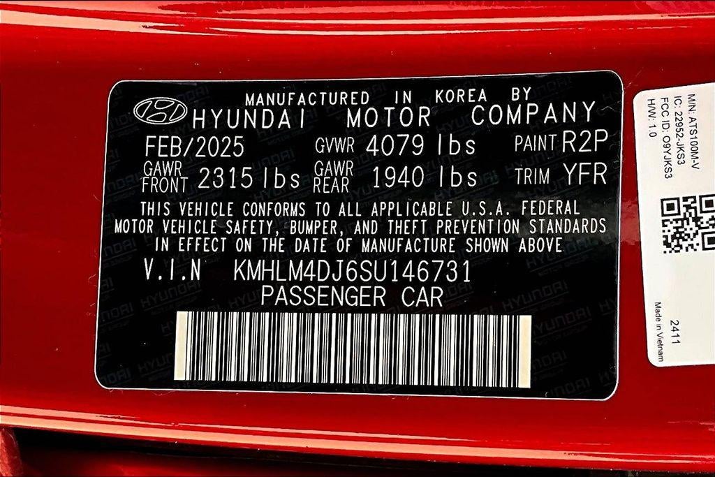 2025 Hyundai Elantra Hybrid Blue