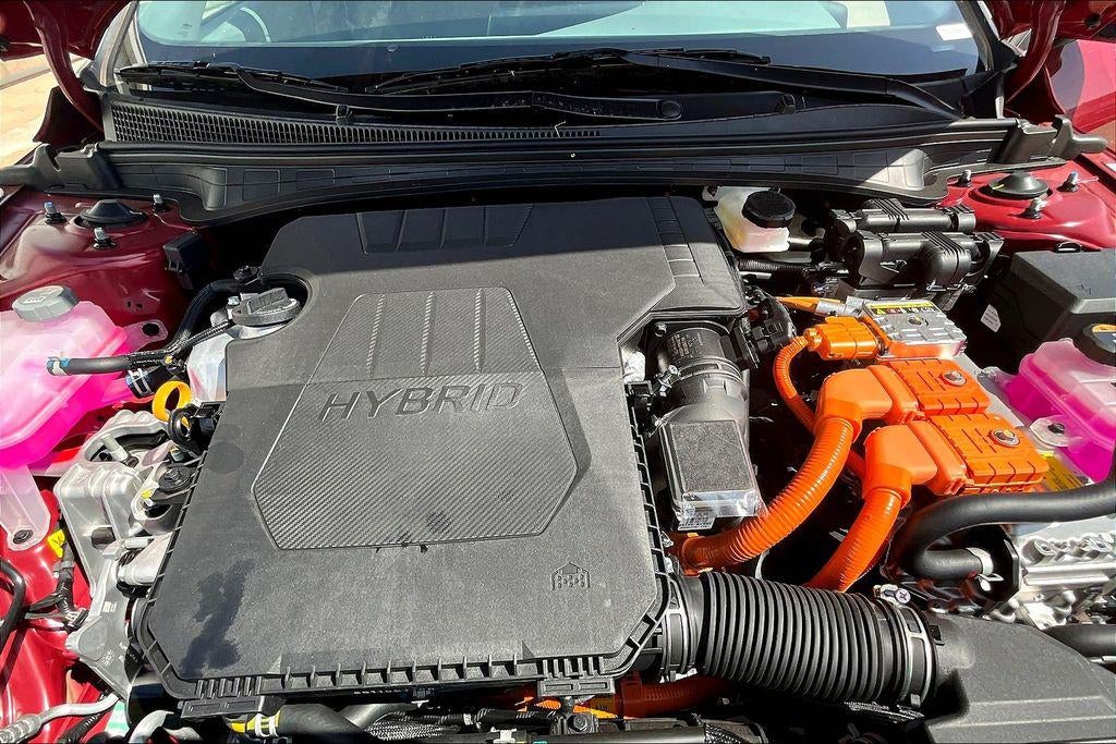 2025 Hyundai Elantra Hybrid Blue