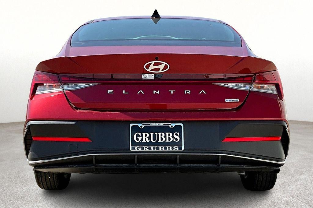 2025 Hyundai Elantra Hybrid Blue