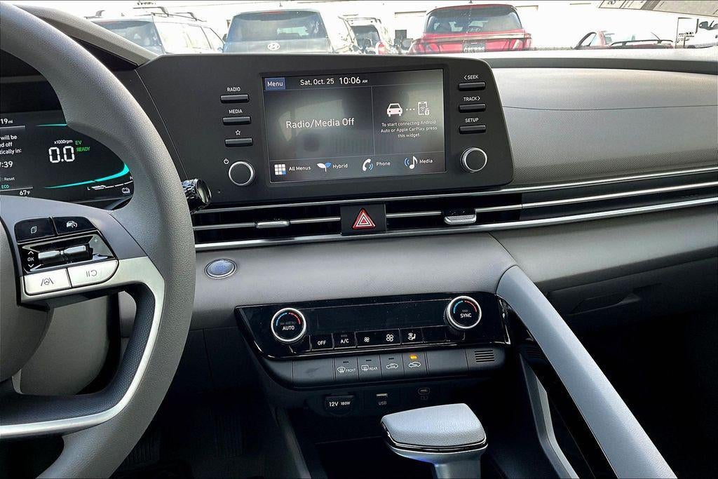 2025 Hyundai Elantra Hybrid Blue