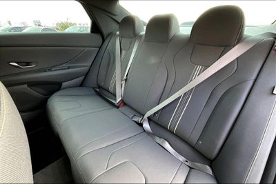 2025 Hyundai Elantra Hybrid Blue