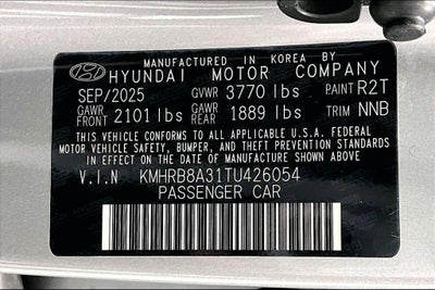 2026 Hyundai Venue SE