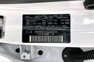 2026 Hyundai Venue SE