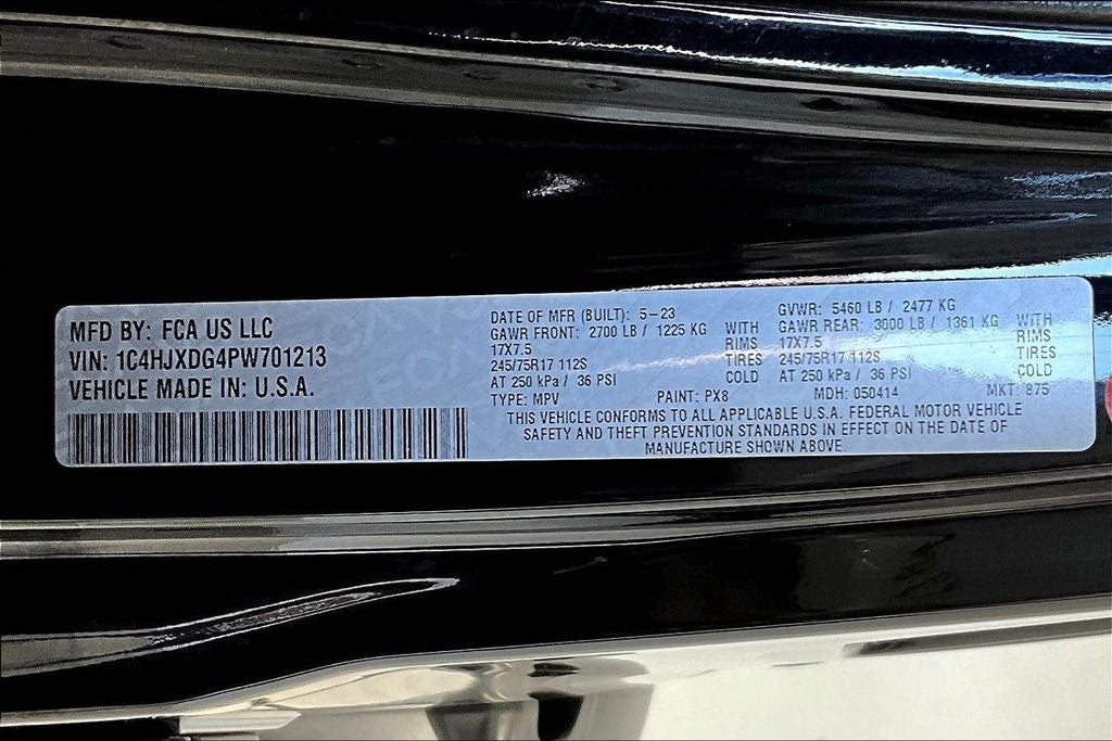 2023 Jeep Wrangler 4-Door Sport 4x4