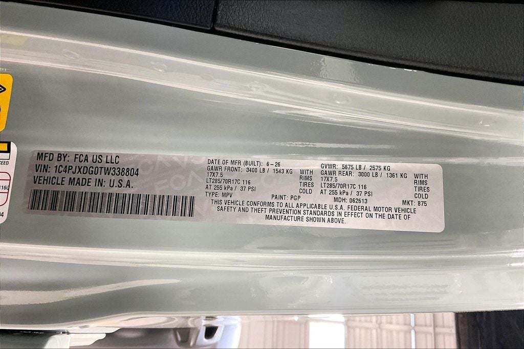 2026 Jeep Wrangler WRANGLER 4-DOOR WILLYS