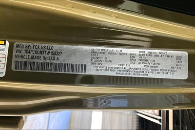 2026 Jeep Wrangler WRANGLER 4-DOOR SPORT