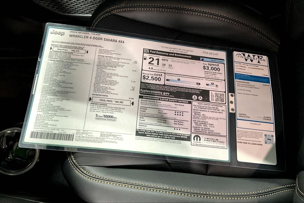 2025 Jeep Wrangler Sahara