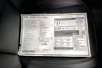 2026 Jeep Wrangler WRANGLER 4-DOOR SAHARA