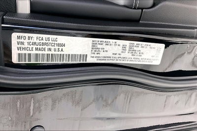 2026 Jeep Grand Cherokee GRAND CHEROKEE LIMITED 4X2