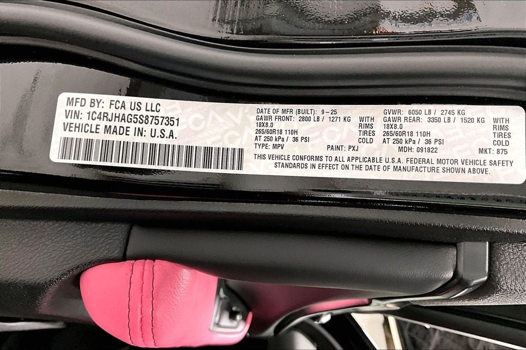 2025 Jeep Grand Cherokee GRAND CHEROKEE ALTITUDE X 4X4