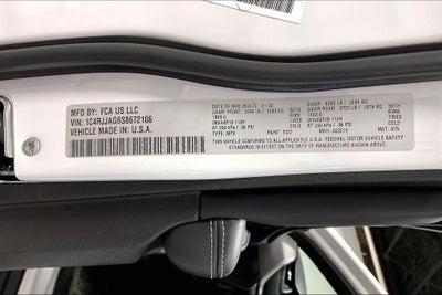 2025 Jeep Grand Cherokee L Altitude X 4x2