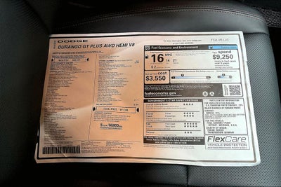 2026 Dodge Durango DURANGO GT PLUS AWD HEMI V8