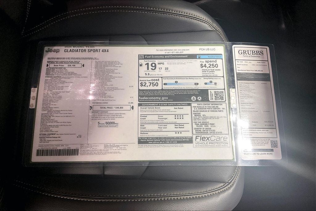 2025 Jeep Gladiator GLADIATOR HIGH TIDE 4X4