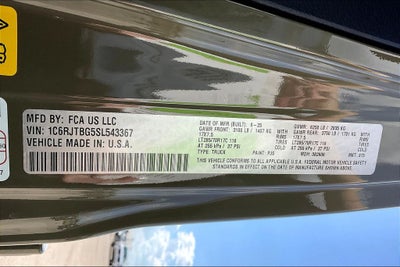 2025 Jeep Gladiator GLADIATOR RUBICON X 4X4