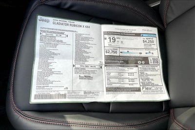 2025 Jeep Gladiator GLADIATOR RUBICON X 4X4