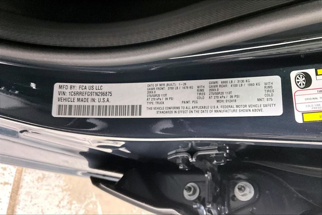 2026 RAM Ram 1500 RAM 1500 LONE STAR CREW CAB 4X2 5'7' BOX