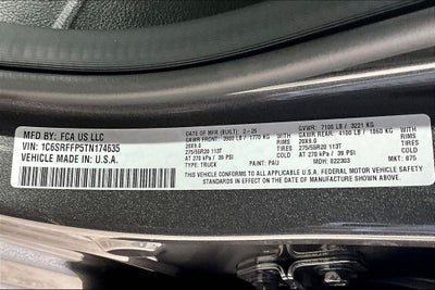 2026 RAM Ram 1500 RAM 1500 LONE STAR CREW CAB 4X4 5'7' BOX