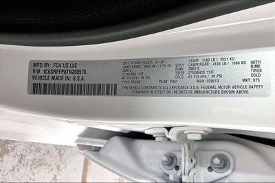 2026 RAM Ram 1500 RAM 1500 BIG HORN CREW CAB 4X4 5'7' BOX