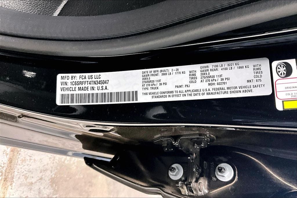 2026 RAM Ram 1500 RAM 1500 LONE STAR CREW CAB 4X4 5'7' BOX