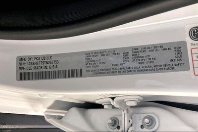 2026 RAM Ram 1500 RAM 1500 BIG HORN CREW CAB 4X4 5'7' BOX