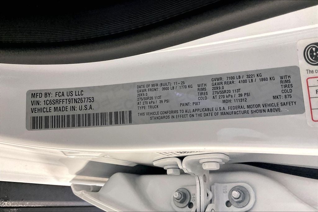 2026 RAM Ram 1500 RAM 1500 BIG HORN CREW CAB 4X4 5'7' BOX