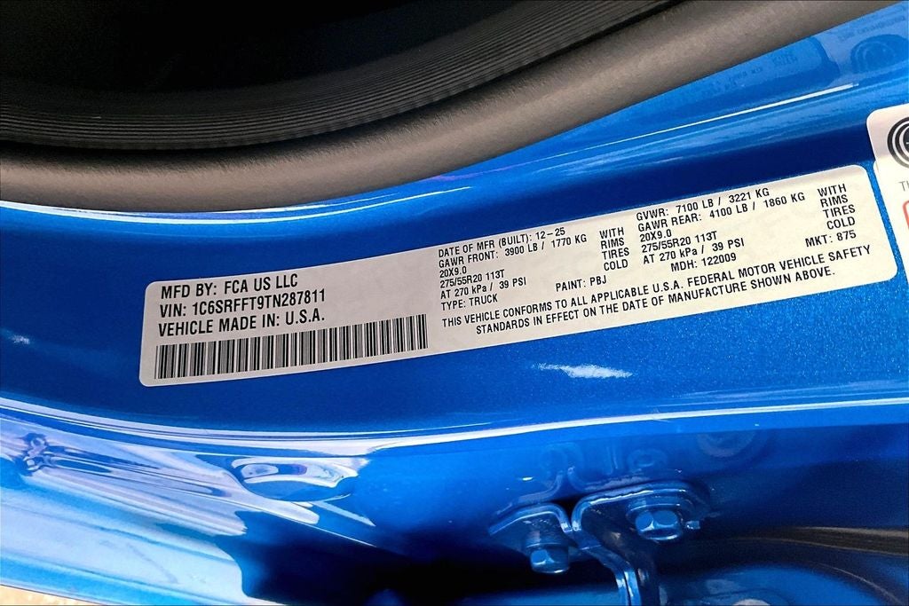 2026 RAM Ram 1500 RAM 1500 BIG HORN CREW CAB 4X4 5'7' BOX