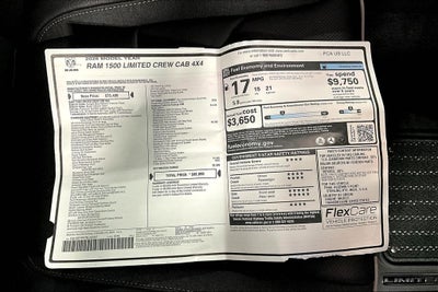 2026 RAM Ram 1500 RAM 1500 LIMITED CREW CAB 4X4 5'7' BOX