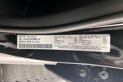 2027 RAM 1500 TRX SRT