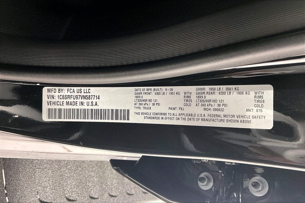 2027 RAM 1500 TRX SRT
