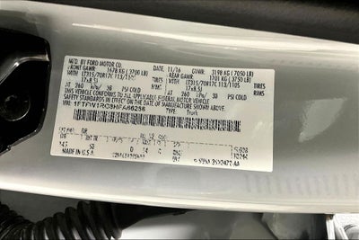 2017 Ford F-150 Raptor