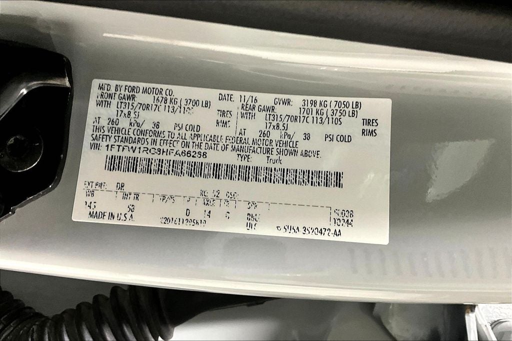 2017 Ford F-150 Raptor