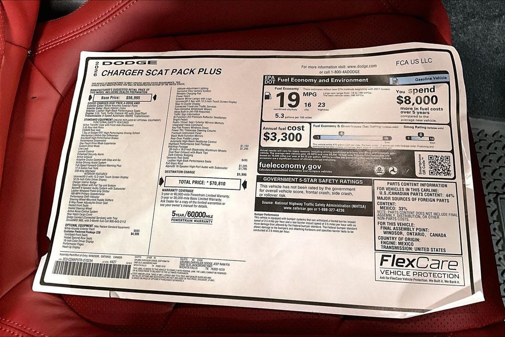 2026 Dodge Charger CHARGER SCAT PACK PLUS 4-DOOR AWD