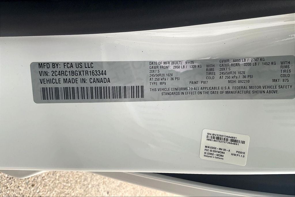 2026 Chrysler Pacifica PACIFICA SELECT