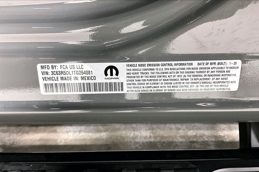 2026 RAM Ram 2500 RAM 2500 LONE STAR CREW CAB 4X4 6'4' BOX