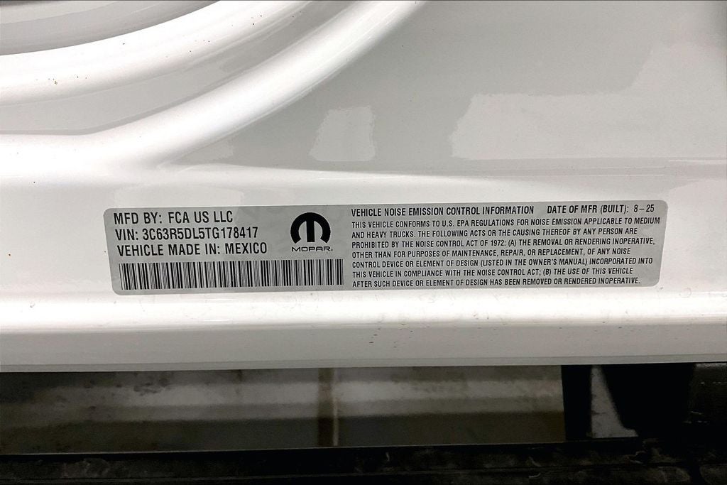 2026 RAM Ram 2500 RAM 2500 BIG HORN CREW CAB 4X4 6'4' BOX