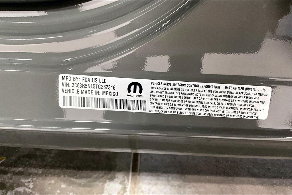 2026 RAM Ram 2500 RAM 2500 LARAMIE MEGA CAB 4X4 6'4' BOX