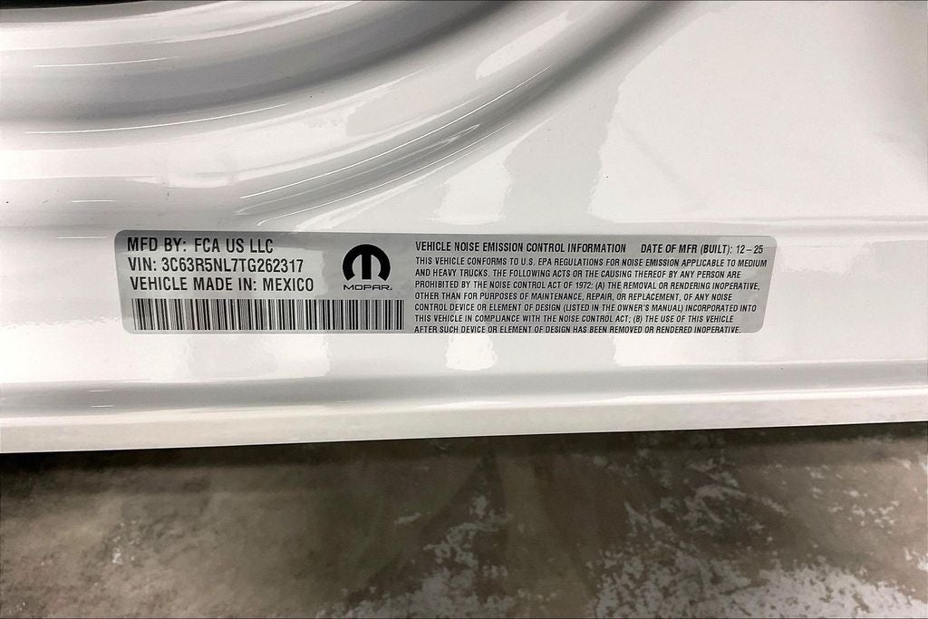 2026 RAM Ram 2500 RAM 2500 LARAMIE MEGA CAB 4X4 6'4' BOX