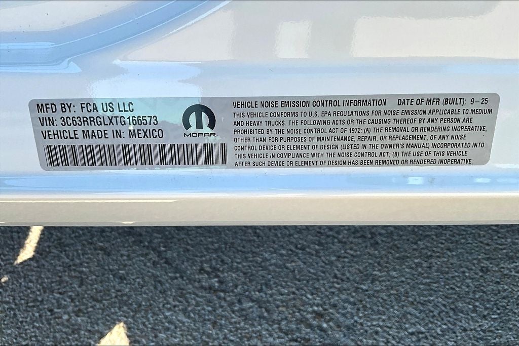 2026 RAM Ram 3500 RAM 3500 TRADESMAN CREW CAB 4X4 8' BOX