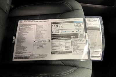 2025 RAM Ram 1500 RAM 1500 BIG HORN CREW CAB 4X4 5'7' BOX