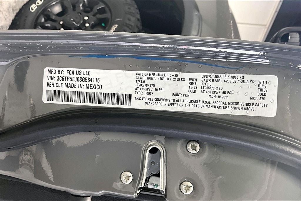 2025 RAM Ram 2500 RAM 2500 POWER WAGON CREW CAB 4X4 6'4' BOX