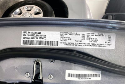 2024 RAM 2500 Big Horn Crew Cab 4x4 6'4' Box