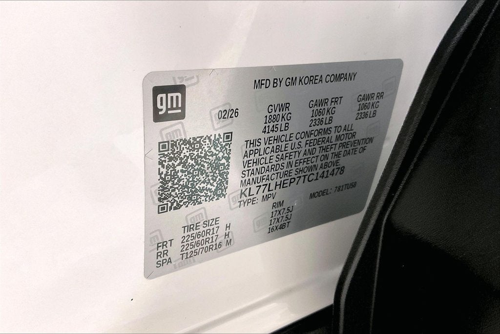 2026 Chevrolet Trax FWD LT