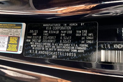 2026 Kia Carnival MPV Hybrid LXS