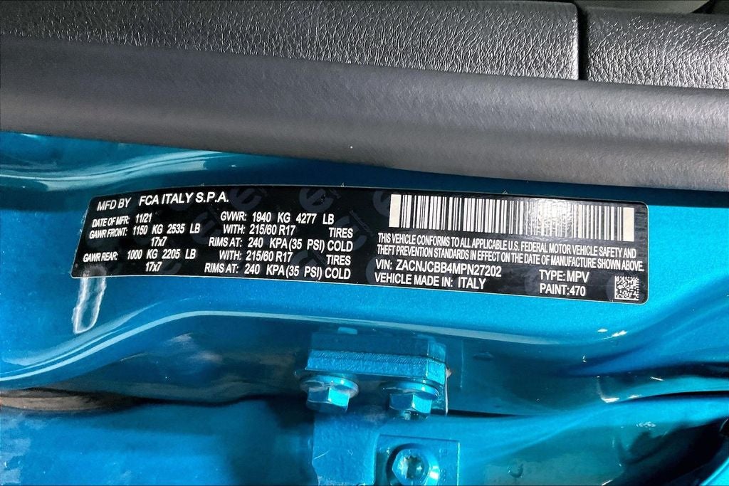 2021 Jeep Renegade Latitude FWD